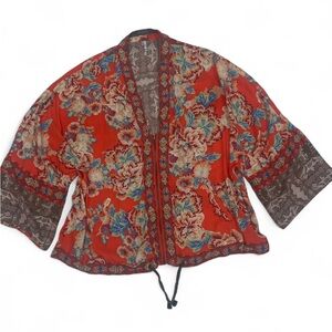 Free People Multicolor Wildflower Kimono.Size XS